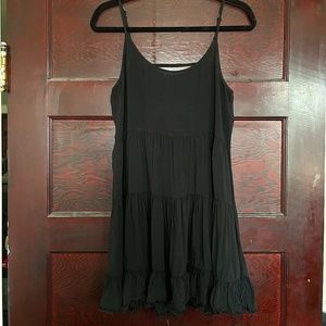 En Creme Flowy Mini Dress